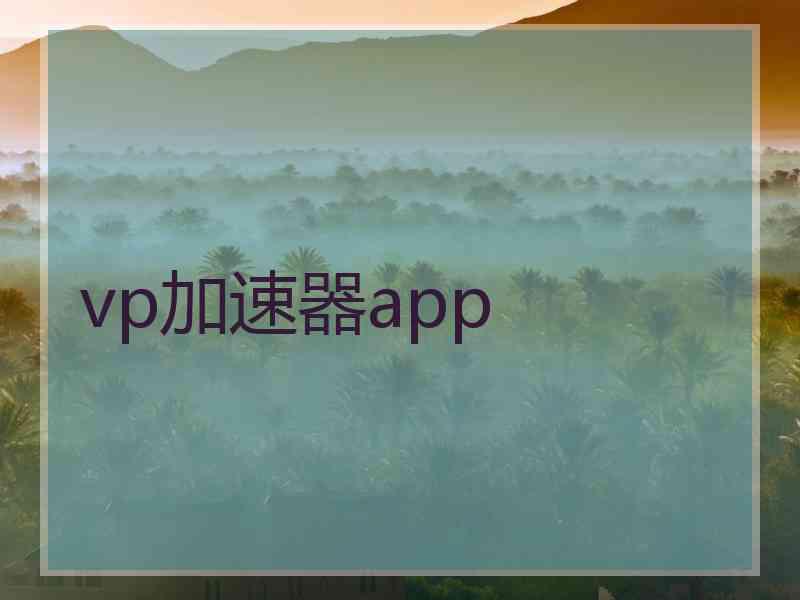 vp加速器app