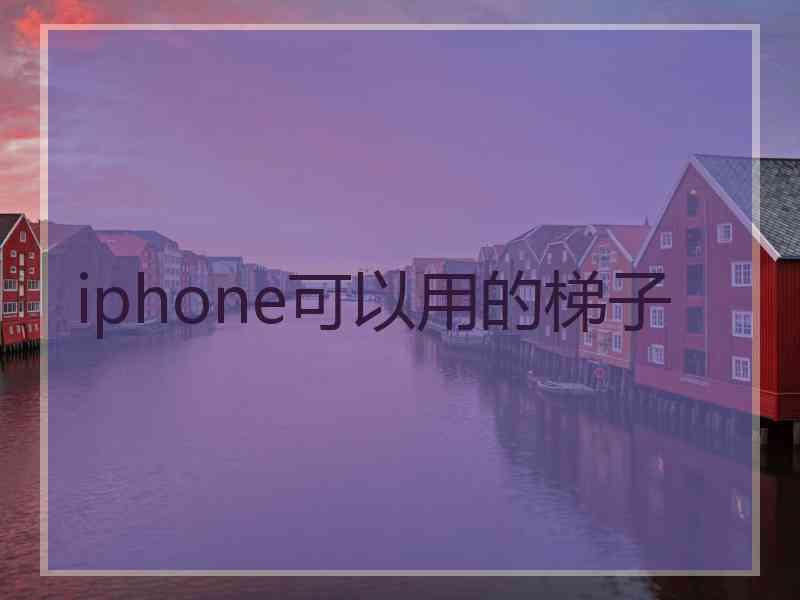 iphone可以用的梯子